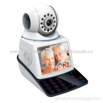Network video alarm system, easily achieve remote monitoring and video call can learn 64 wireless